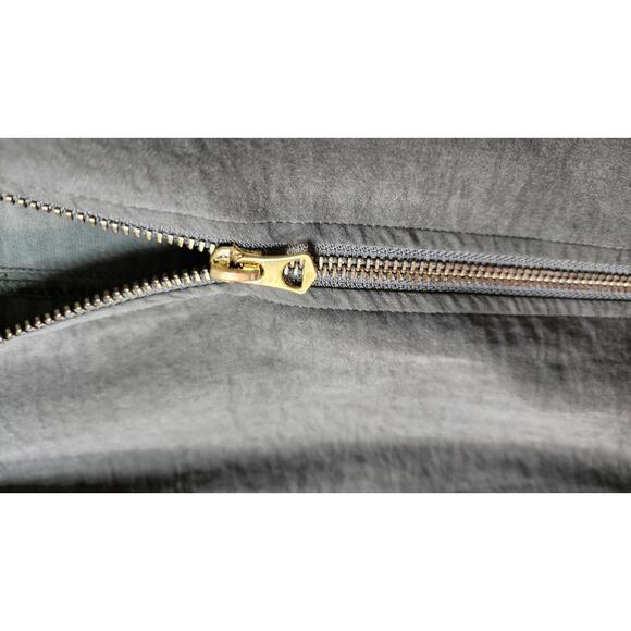 Chic Olive Green Zip-Up Jacket size 10 women's bomber jacket - Picture 4 of 6